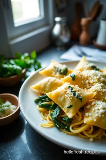 Delicious Fresh Pasta Parcels Stuffed with Ricotta and Spinach steps