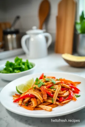 Easy Chicken Fajitas with Hello Fresh Fajita Spice Blend steps