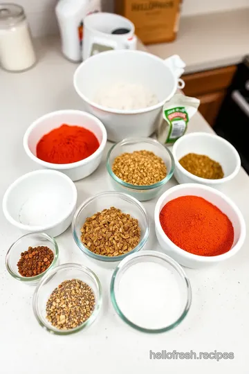 Easy Fry Seasoning Blend for Flavorful Fries ingredients