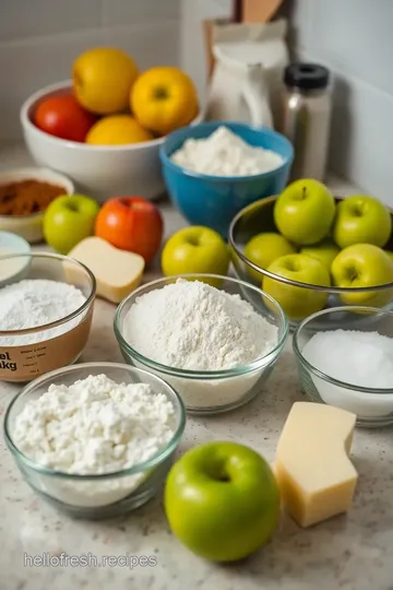 Fresh Apple Cake Recipe ingredients