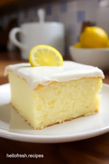 Fresh Coconut Lemon Cake steps