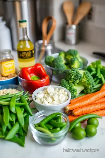 Fresh Ginger Revitalizing Stir-Fry ingredients