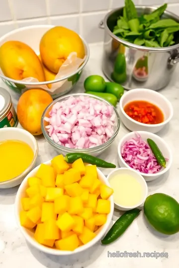 Fresh Mango: 5 Easy and Delicious Salsa Ideas to Try! ingredients