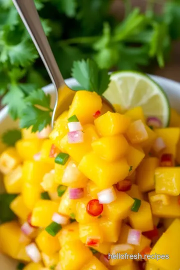 Fresh Mango: 5 Easy and Delicious Salsa Ideas to Try! presentation