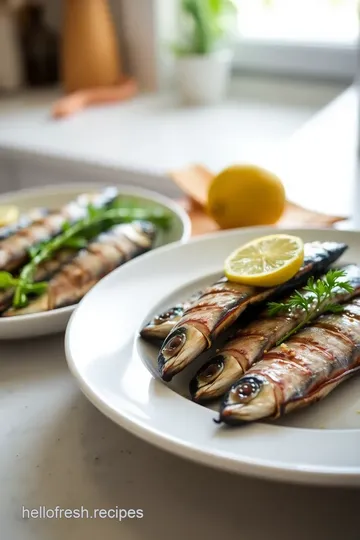 Fresh Sardines: Easy Grilled Delight with Lemon & Herbs! steps