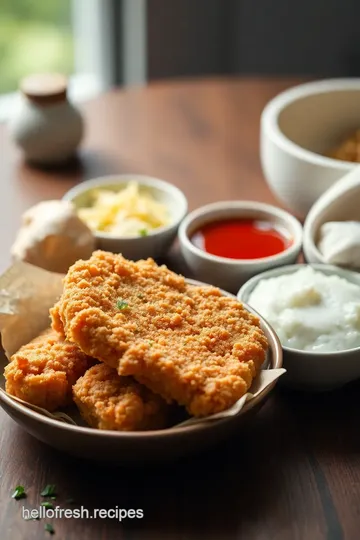 Fried Chicken Katsu - Crispy Japanese Delight ingredients