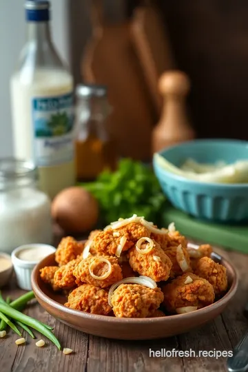 Fried Chicken with Crunchy Onions ingredients