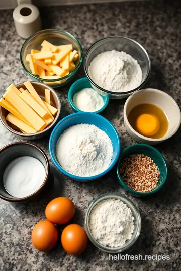 Crispy Colby Jack Cheese Sticks ingredients