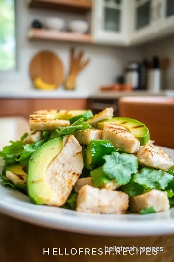 Zesty Grilled Chicken Avocado Salad With Lime Vinaigrette steps