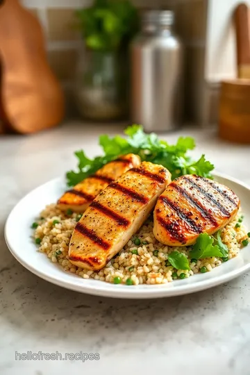 Savory Herb Chicken with Quinoa Salad steps