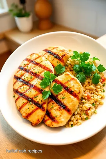 Grilled Chicken with Lemon Herb Flavor steps