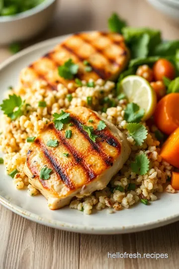 Zesty Grilled Chicken with Colorful Quinoa Salad steps