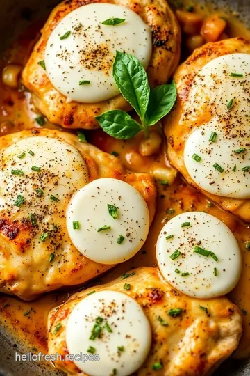 How to Melt Fresh Mozzarella onto Chicken: 5 Deliciously Cheesy Ways! presentation