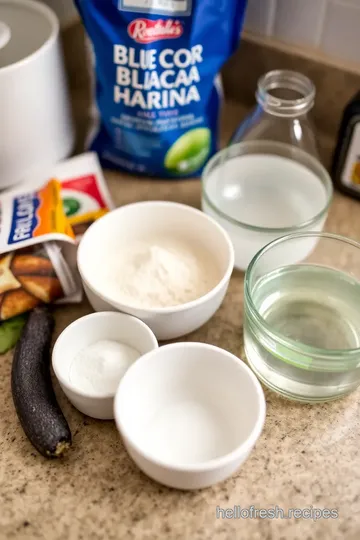 Homemade Blue Corn Tortillas ingredients