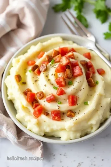 Loaded Mashed Potato Bar presentation