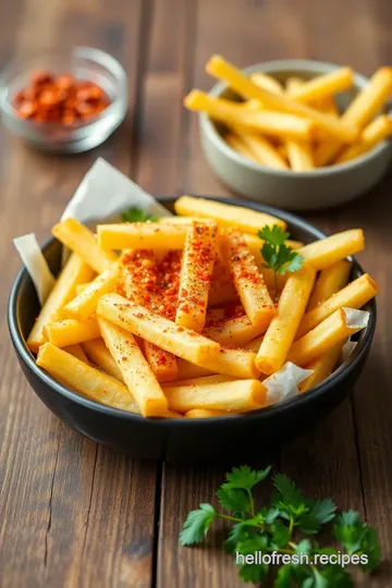 Mix Fries with Flavorful Homemade Seasoning ingredients