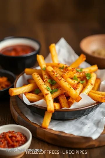 Mix Fries with Flavorful Homemade Seasoning presentation