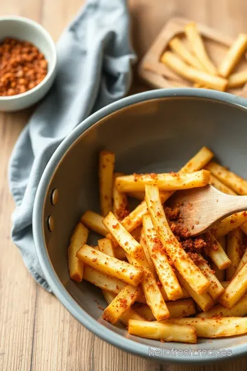 Mix Fries with Flavorful Homemade Seasoning steps