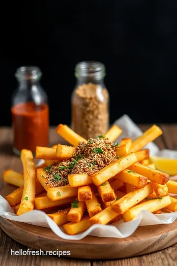 Ultimate Mix Fry Seasoning for Flavorful Fries presentation