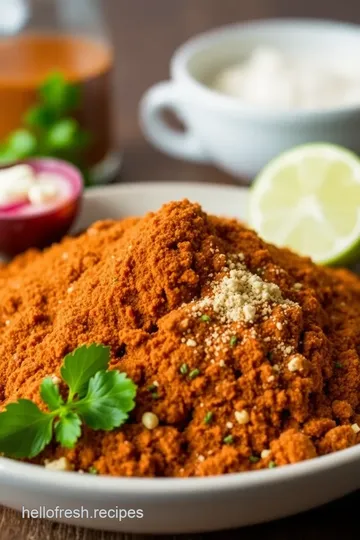 Homemade Mexican Spice Blend presentation