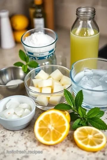 Classic Fresh Squeezed Lemonade ingredients