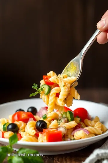 Thyme to Cater Pasta Salad presentation