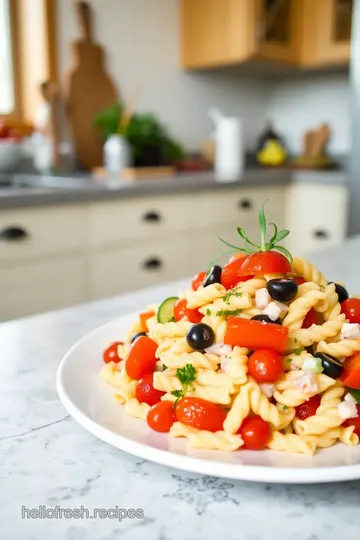 Thyme to Cater Pasta Salad steps