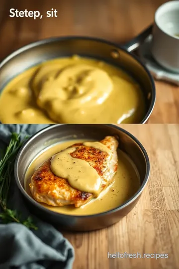 Pan-Seared Chicken in Creamy Dijon Sauce steps