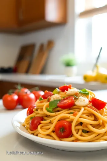 Whole Wheat Pasta with Roasted Vegetables and Olive Oil steps