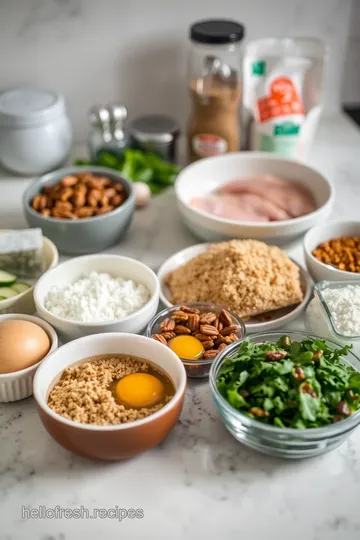 Pecan-Crusted Chicken with Maple Glaze ingredients