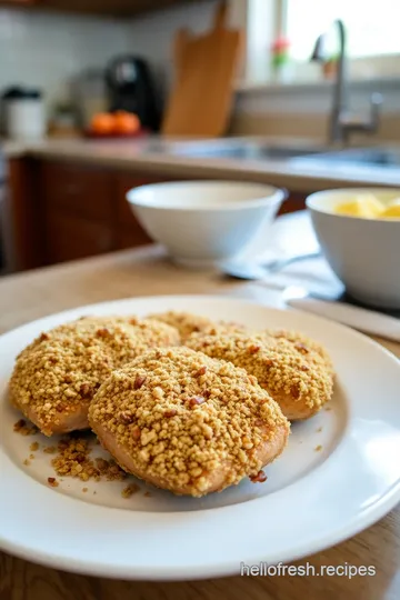 Pecan-Crusted Chicken with Maple Glaze steps