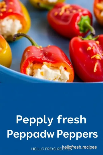 Piquante Fresh Peppadew Poppers presentation