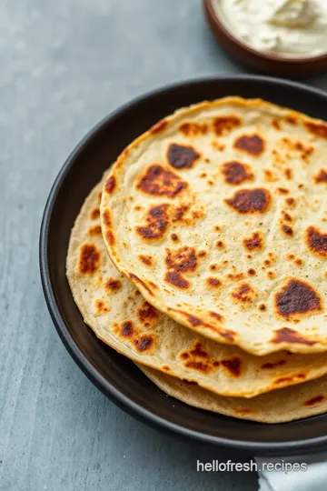 Fresh Milled Flour Tortillas presentation