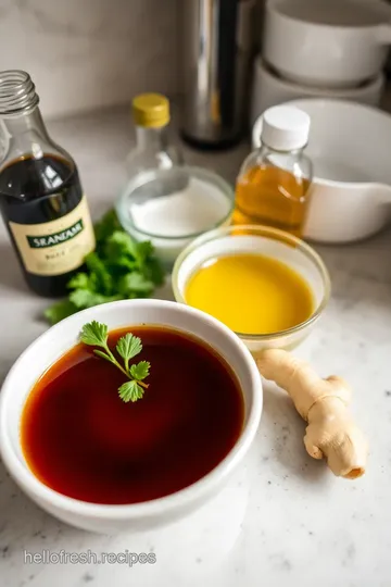 HelloFresh Sesame Dressing Recipe ingredients