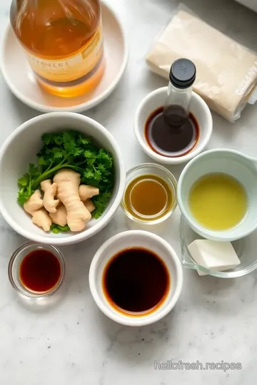 Umami Ginger Sauce Recipe ingredients