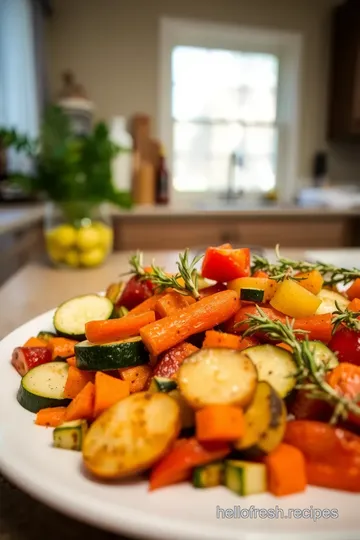 Roasted Vegetables with Fresh Rosemary and Thyme steps