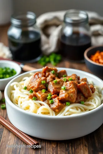 Sautéed Beef Bulgogi with Savory Marinade ingredients