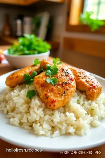 Southwest Spiced Chicken with Cilantro Lime Rice steps