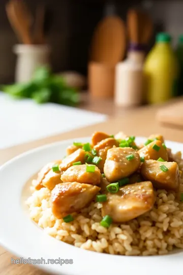 Hello Fresh Ginger Chicken and Rice steps