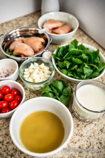 Delicious Garlic Butter Shrimp ingredients