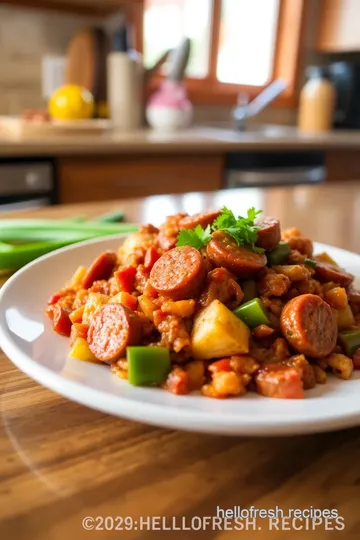 Andouille Sausage Jambalaya steps