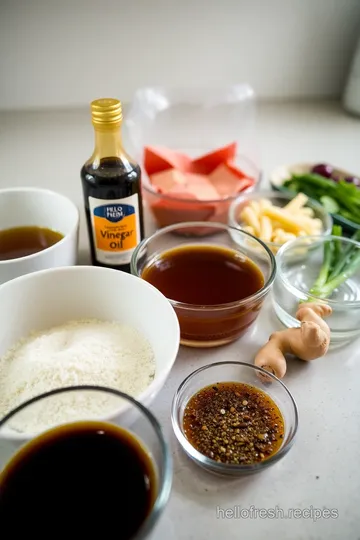 Savory Sweet Soy Glazed Chicken with Vegetables ingredients