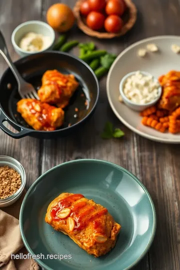 Sear Buffalo Chicken with Spicy Flavor steps