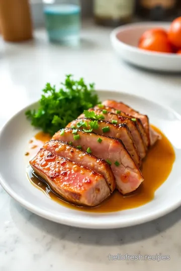 Seared Fresh Tuna Steak with Citrus Soy Glaze steps