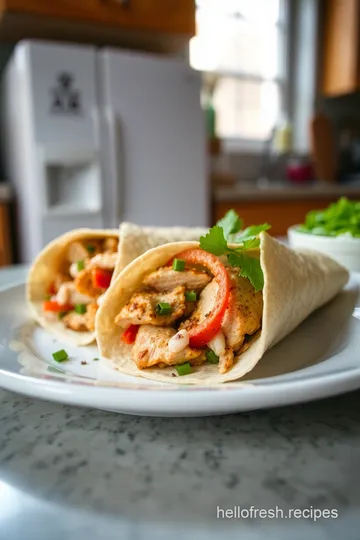 Shawarma-Spiced Chicken Wraps with Garlic Sauce steps