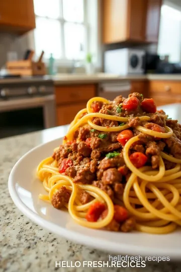 Slow Cooker Beef & Tomato Angel Hair Pasta steps