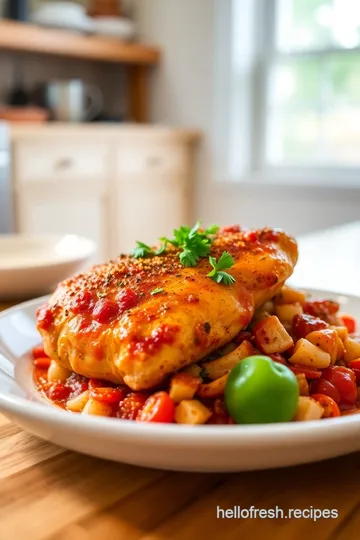 Spicy Tuscan Chicken with Hello Fresh Tuscan Heat Spice steps