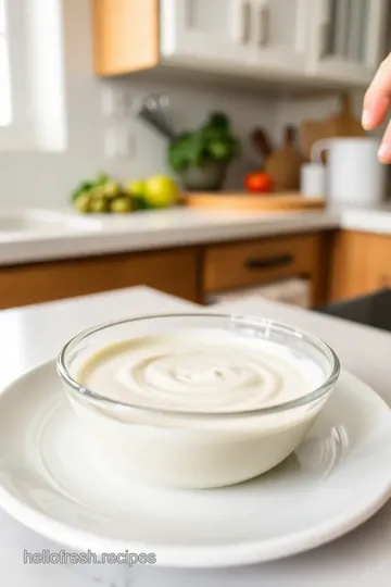 Hello Fresh Cream Sauce Base steps