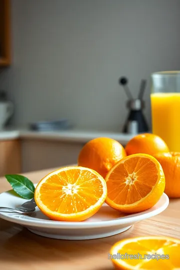 Zesty and Refreshing Freshly Squeezed Orange Juice steps