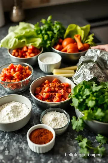 Zesty Southwest Spice Chicken Tacos ingredients